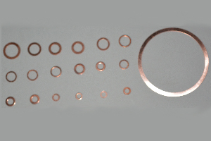 wide range of copper washers and-shims